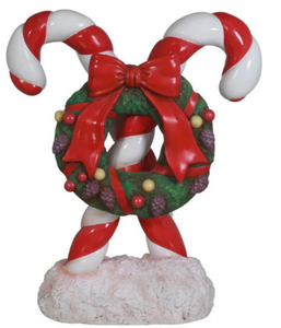 Colección de Estatuas Navideñas de Resina Festivas, Esculturas Gigantes de Adornos Navideños para Espacios Comerciales, Patios y Festivales de Invierno - Product Image 4