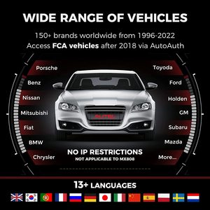 NOUVEAU 2023 pour MaxiCOM MK808S Analyseur Moteur Universel de Haute Qualité OBD2 pour Voiture avec Toutes les Fonctions de Service du Système - Product Image 4