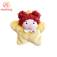 Gantungan Kunci Boneka Bintang Kuning Kawaii Aneka Gaya Rambut Grosir, Aksesoris Tas Boneka Lembut, Mainan Boneka