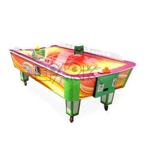 Games Coin操作Kids Elephant Coconut 2 In 1 Game Tables Billardair Digital Scoring Baby Coin Operated Tablet Air Hockey