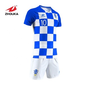 2019 hot sale breathable Men sportswear soccer wear football jersey - Product Image 2