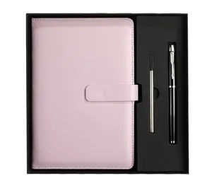 Stokta A5 ciltli notebooklar fincan iş hediyeler termos bardak manyetik kapatma dizüstü promosyon iş hediyeler