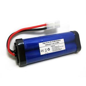 7,2 V 3000mAh alta tasa de descarga 10C SC Ni-MH Paquete de batería recargable para carreras de alta velocidad - Product Image 3