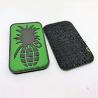 Patchs en PVC souple 3D personnalisés OEM ODM, logo personnalisé, pas cher, avec fermeture auto-agrippante, fabricant de patchs en PVC avec logo personnalisé