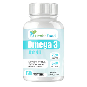 Cápsulas de Aceite de Pescado Omega 3 de Marca Privada con Grasa Total, Apoya la Salud del Corazón y el Cerebro, Apoya la Salud en General - Product Image 1