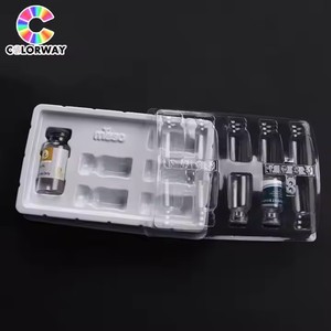 防水化粧品医薬品 2ml 3ml 5ml 10ml 20ml ペプチド減量注射バイアルボトル ホログラムラベルと箱 - Product Image 1