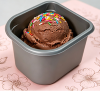 Boîte à crème glacée en PP non toxique et inodore, OEM ODM, pour la production de gelato et sorbet de qualité supérieure