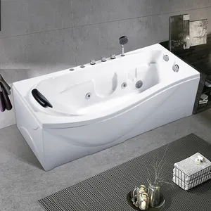 Air bubble spa massage vasca da bagno personalizzata in acrilico da 1.7m con getti