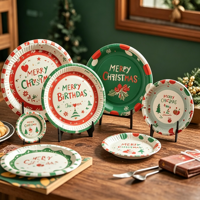 Assiettes en papier blanches jetables de 6 pouces pour fêtes, vente en gros d'usine