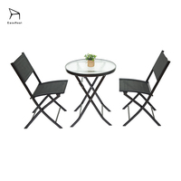 Chaise de jardin pliante portable pas chère en gros, en tissu maillé polyester avec cadre en aluminium