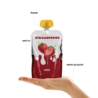 Forme personnalisée de 10ml 15ml 20ml Pochette à bec verseur pour boisson en gel énergie liquide Emballage par sac en plastique