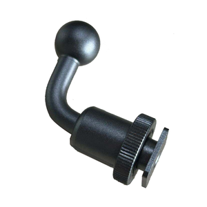 Trépied pour anneau lumineux à tête inclinée à 45 degrés avec support de caméra et de téléphone à <span class=keywords><strong>rotule</strong></span> de 17 mm et adaptateur griffe froide, catégorie de produit Supports - Product Image 2