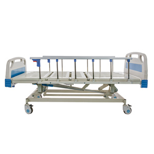 <span class=keywords><strong>Lit</strong></span> <span class=keywords><strong>d</strong></span>'hôpital manuel à trois manivelles avec table à manger intégrée, fabriqué en Chine, excellent rapport qualité-prix - Product Image 2