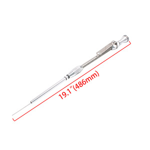 Stainless Steel Oil Dipstick Extension Rod For Chevrolet SBC 305 327 350 383 400 Engine <b>Car</b> <b>Repair</b> Tool - Product Image 2