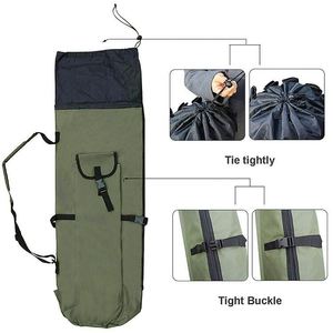 Sac de transport et d'organisation pour cannes à pêche et moulinets en toile durable, certifié BSCI - Contient 5 cannes et leur matériel - Product Image 5