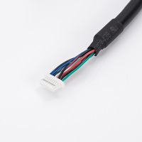 Câble d'extension RJ45 femelle étanche avec bornier IP65 pour caméra de sécurité CCTV, faisceau de câbles pigtail OEM