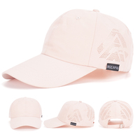 Gorra de Béisbol Casual Unisex de Verano, Ajustable, de 6 Paneles, 100% Poliéster, con Letra Bordada, Hebilla Metálica, Transpirable