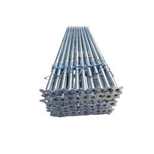 رافعة دعم فولاذية قابلة للتعديل للخدمة الشاقة لبناء البناء سقالات القوالب المجلفنة بالغمس الساخن بتصميم حديث - Product Image 1