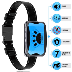 हॉट सेल स्मार्ट एंटी-बार्किंग डिवाइस कुत्ते छाल नियंत्रण कॉलर चेतावनी ध्वनि कंपन विरोधी-बार्किंग डिवाइस रिचार्जेबल और वाटरप्रूफ - Product Image 4