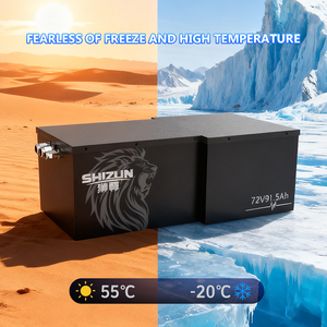 Batterie LiFePO4 72V 91.5Ah haute performance Shizun, modèle B, avec BMS intelligent, haute décharge, haute puissance 3000 - Product Image 2