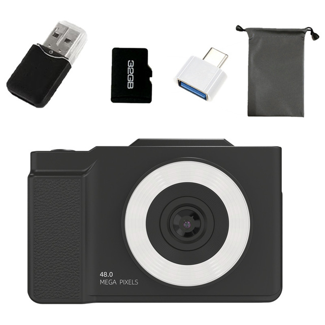 Kids Toy Digital Camera Children HD Shooting Photo Camera 2.8inch 16X Digital CCD 48 Mega Pixels Auto Focus Mini Camera