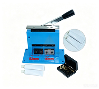 Machine de scellage manuelle à ultrasons de table pour tubes en aluminium et plastique, machine de scellage de tubes de dentifrice