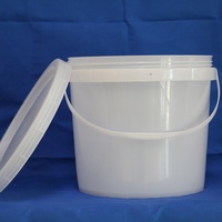 Approvisionnement d'usine Seau en plastique de qualité alimentaire de 2 gallons 8L pour crème glacée