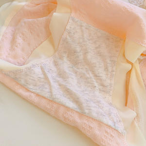 Оптовая продажа, бесшовное комфортное и дышащее тонкое нижнее белье из чистого хлопка, для девочек - Product Image 3