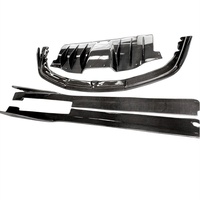 Kit carrosserie en fibre de carbone style V pour Ferrari 458 : Lame avant, jupes latérales, diffuseur arrière, spoiler et accessoires extérieurs