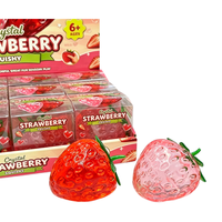 Jouets Squishy Géants à Faible MOQ, Thème Fruits (Banane, Fraise, Pomme) avec Boîte, Jouets Squishy en Gros pour Soulagement du Stress