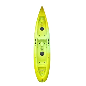 TOLEE 3.9m Travel Tandem Sea Sit On Top Kayak Seat Drop Stitch 2 Person Plastic Fishing Kayak Boat