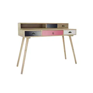 Bureau en bois MDF 120x50x98,5 Naturel - Product Image 3