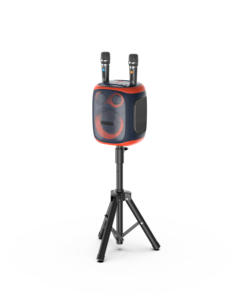 Hopestar partybox130 thời trang Super Bass ngoài trời Karaoke Loa 2 micro không dây 120W cho DJ Đảng KTV thu thập RGB - Product Image 4