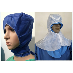 Gorros Desechables al por Mayor para 3 Días, Gorros Bouffant de Tela No Tejida, Redecillas para el Cabello y Cubrebarbas Combinados, Blancos, GZ RTS, Pedido Mixto a Granel - Product Image 2