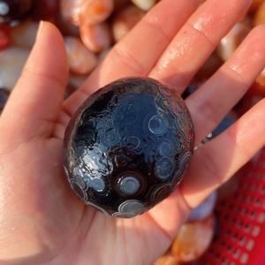 卸売ゴビ瑪瑙タンブルハートジビービーズヒーリングクリスタルクォーツタンブル装飾用クラフト - Product Image 6