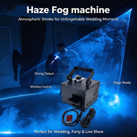 2026 Mesin Mini Haze Terbaru Terlaris DMX512 1000w AC110-240V Keamanan Kuat untuk Pesta Pernikahan Panggung Pertunjukan DJ