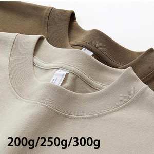 Camiseta de punto brillante hecha de camisetas en blanco Premium para hombre Pour Les Hommes impresión personalizada 100 algodón hombres camiseta en blanco - Product Image 1