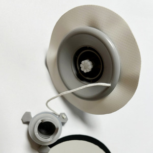 Junta de válvula de aire LCO-SPORT, PVC blanco, sello de goma universal para embarcaciones inflables, para productos inflables - Product Image 2