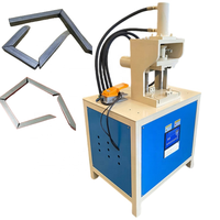 Découpeuse hydraulique de tuyau d'acier inoxydable d'angle de 90 degrés
