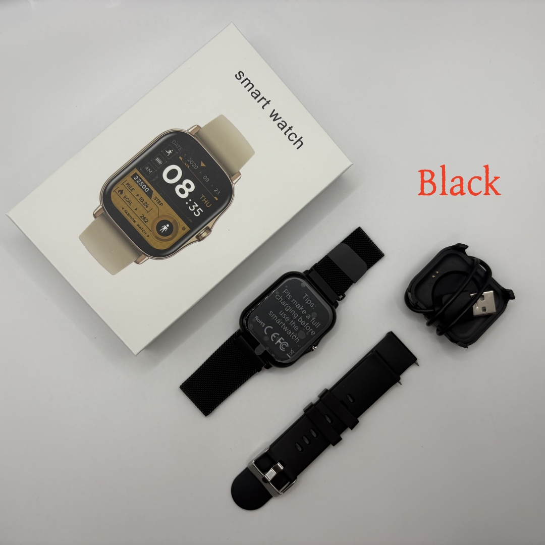 Black magnetic steel + silicone