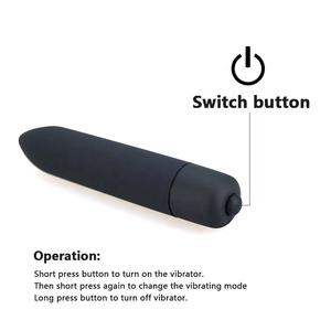 Easy Sexual Pleasures <span class=keywords><strong>Sex</strong></span> Bullet <span class=keywords><strong>Vibrator</strong></span>, wasserdichter G-Punkt Mini 10-Gang Bullet <span class=keywords><strong>Vibrator</strong></span> für Frauen - Product Image 5