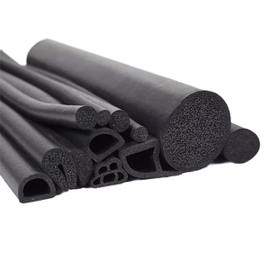 Tùy chỉnh màu đen EPDM bọt con dấu cao su dải cho cửa xe và cửa sổ với dịch vụ cắt - Product Image 2