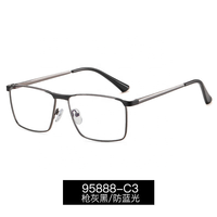 Ventes en gros de montures optiques pour hommes, lunettes anti-lumière bleue, lunettes bloquant la lumière bleue pour ordinateur, pour hommes