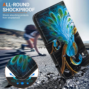 Funda tipo cartera con tapa y soporte para <span class=keywords><strong>Xiaomi</strong></span> <span class=keywords><strong>Poco</strong></span> X6 <span class=keywords><strong>X3</strong></span> <span class=keywords><strong>PRO</strong></span> X7 X6 <span class=keywords><strong>5G</strong></span> X5 X4 <span class=keywords><strong>PRO</strong></span> <span class=keywords><strong>5G</strong></span> X4 GT <span class=keywords><strong>X3</strong></span> NFC <span class=keywords><strong>X3</strong></span> GT Funda tipo cartera con diseño pintado con tapa - Product Image 4