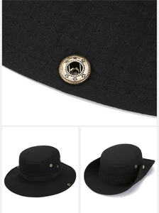 Cuatro estaciones al aire libre pintura Digital camuflaje pesca cubo sombrero con protección solar Unisex verano Fishman sombrero - Product Image 6