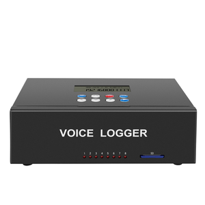 YSNAR Grabadora de Voz de Red Linux de 4 Canales con Tarjeta SD 7104SL, Grabadora de Voz Telefónica Fija Independiente Personalizada con Pantalla LCD de 7 Segmentos para - Product Image 1