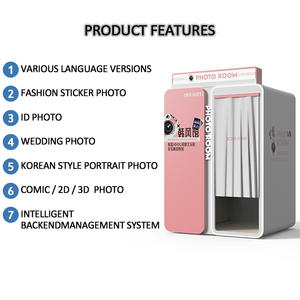 YiXiLe Filipinas/Malasia Máquina de fotomatón Máquina de <span class=keywords><strong>Purikura</strong></span> que funciona con monedas Cabina DE FOTOS Cabina de fotografía - Product Image 2