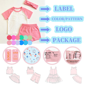 Conjunto <span class=keywords><strong>de</strong></span> Pantalones Cortos <span class=keywords><strong>de</strong></span> <span class=keywords><strong>Algodón</strong></span> Puro para Niños, Verano 2026, Venta al Por Mayor, Conjunto <span class=keywords><strong>de</strong></span> 3 Piezas para Bebés y Niños Pequeños, Estilo Biker con Mangas Raglán - Product Image 3