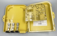 Fourniture d'usine 8 Core Ftth Box Plc Splitter 1 8 Boîte de distribution optique 8 ports ODP/ODB/FDB/NAP pour équipement à fibre optique