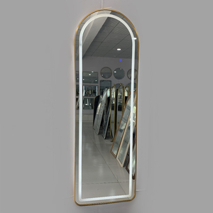 Espejos de suelo de luz completa Pantalla táctil sin marco de gran tamaño de longitud completa <span class=keywords><strong>Espejo</strong></span> Led de <span class=keywords><strong>cuerpo</strong></span> completo largo - Product Image 3